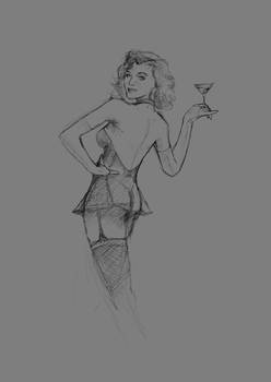 Pin-up girl WIP