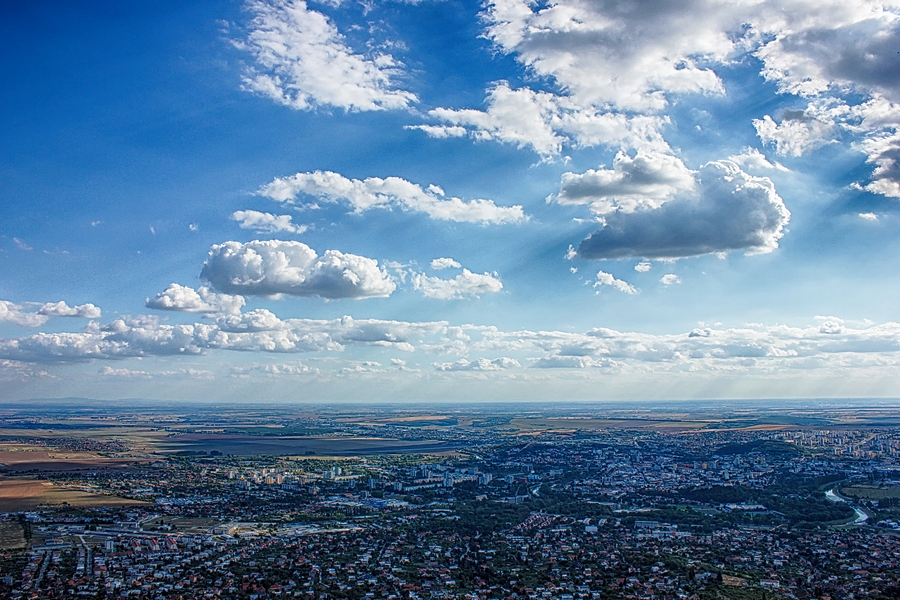 Sky over Nitra