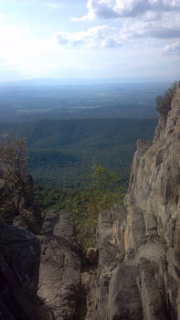 Humpback Rocks and the Blue Ridge Mountains 2