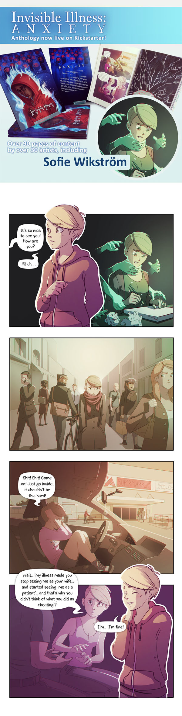 Invisible Illness: Anxiety, NOW ON KICKSTARTER