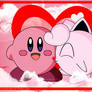 Jigglypuff kisses Kirby