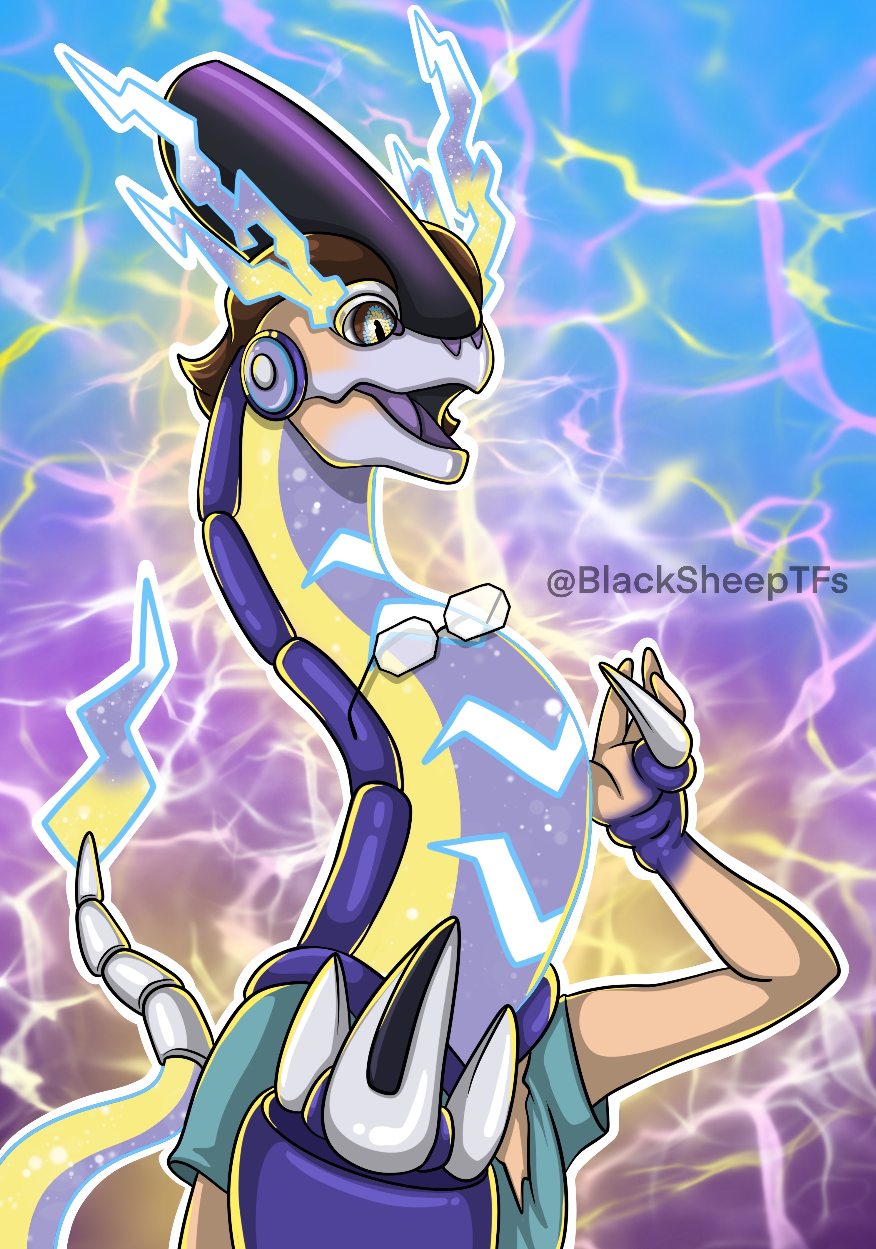 SHINY PREDICTION- Miraidon by DarkAuthorTeagan on DeviantArt