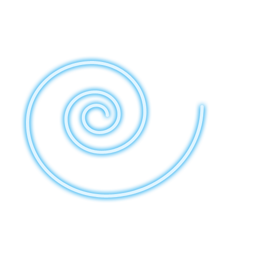 Blue Twirl PNG