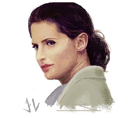 Stana Katic MS Paint