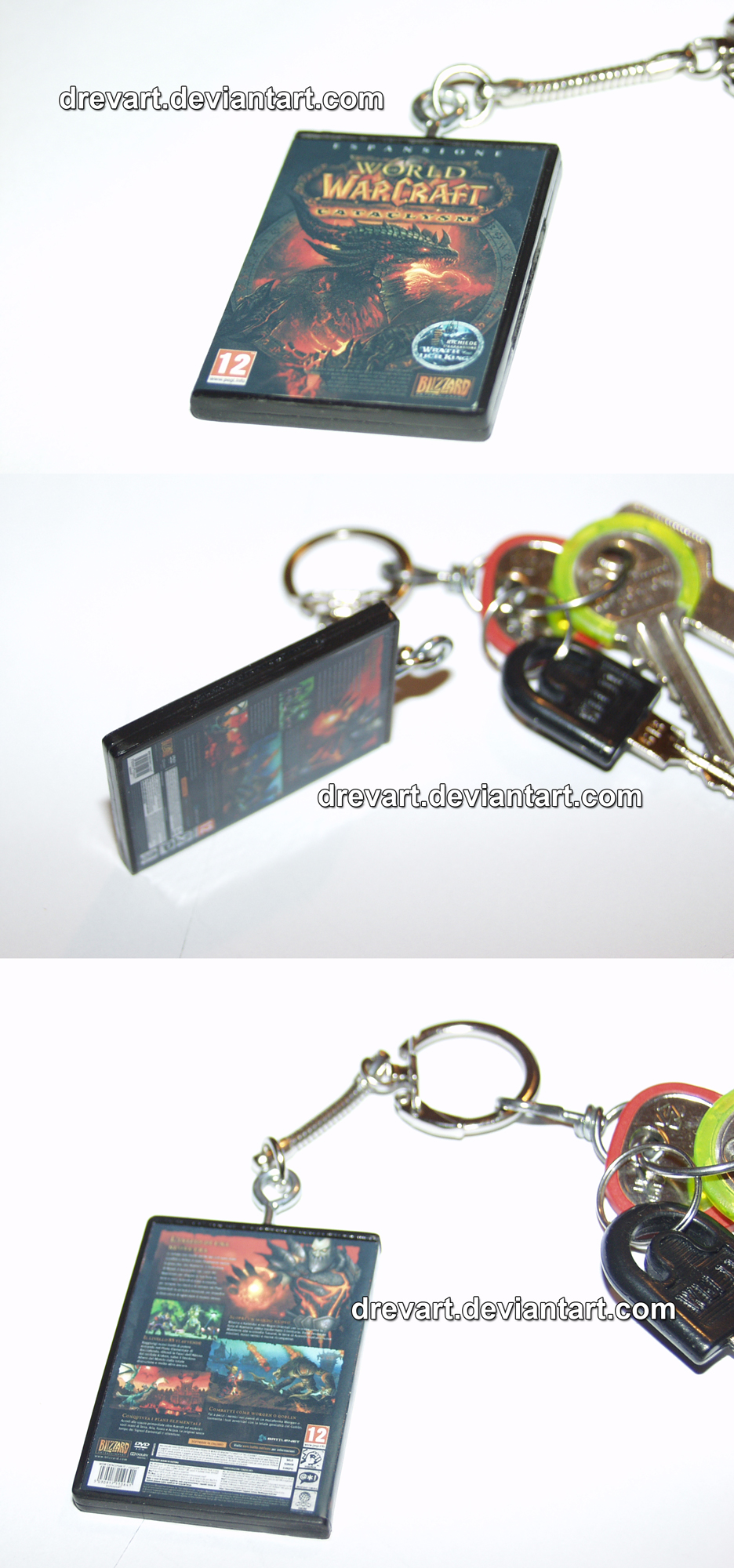 World of Warcraft Cataclysm (PC) Keychain