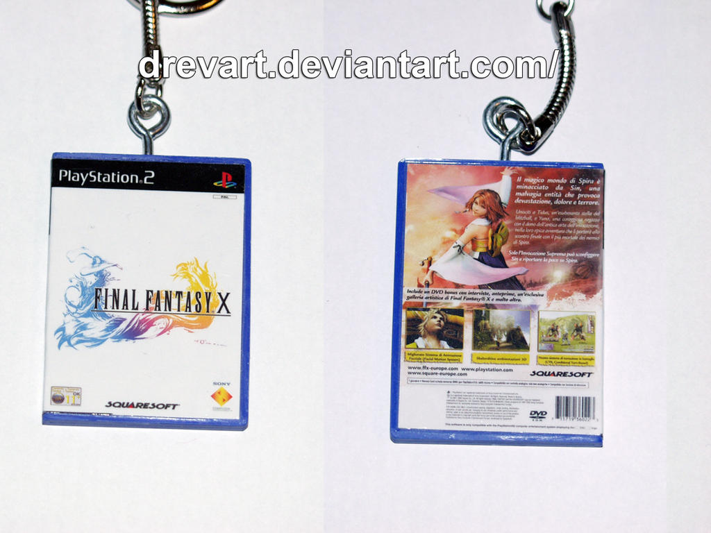 Final Fantasy X (PS2) Keychain by Drevart on DeviantArt