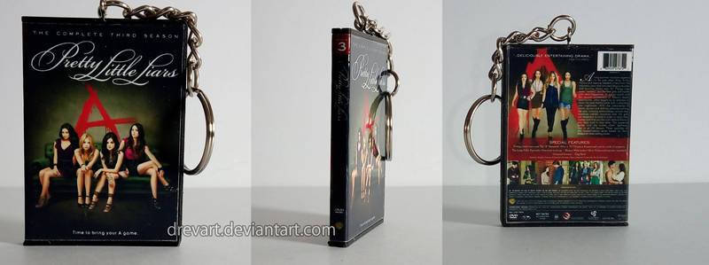 Pretty Little Liars (DVD) Keychain