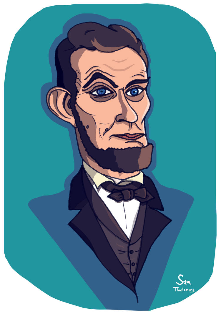 Abraham Lincoln by SamThielemans on DeviantArt