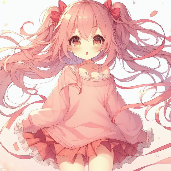 Pink Anime Girl By Cloudy903 On DeviantArt pink-anime-girl-by-cloudy903-on-deviantart