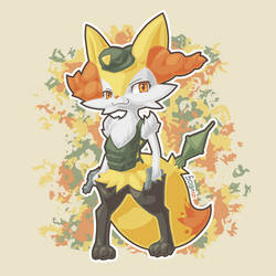 Commando Braixen