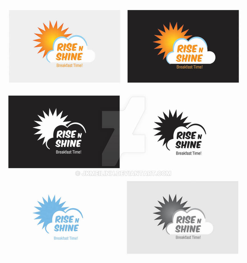 Rise n Shine Logo by JKMeiLinh on DeviantArt