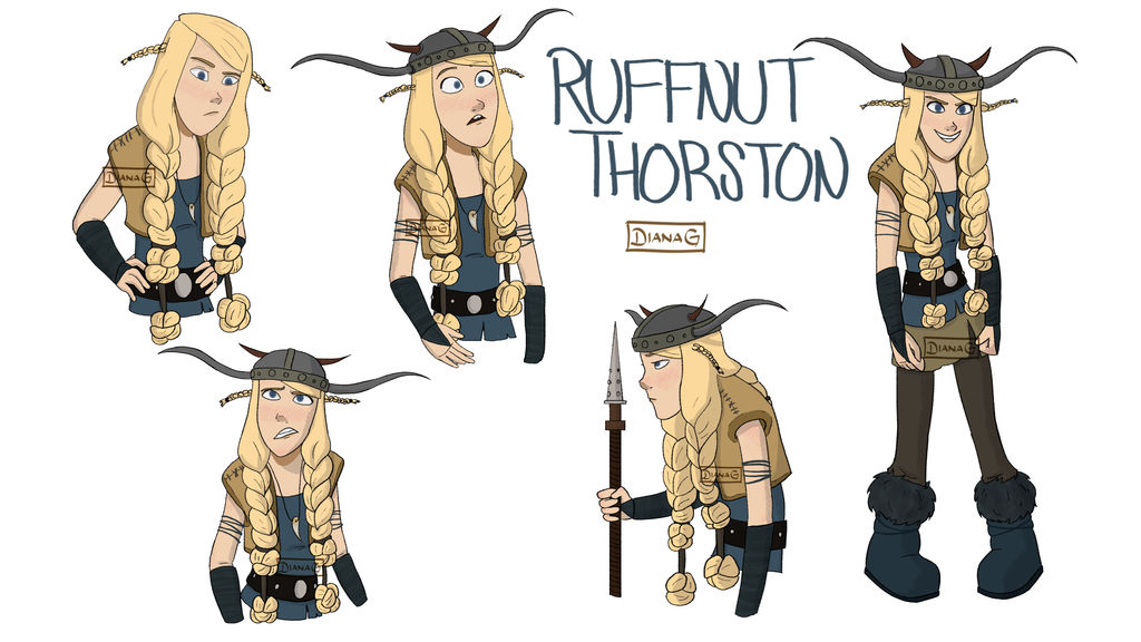 Ruffnut reference sheet by DianaGJ on DeviantArt