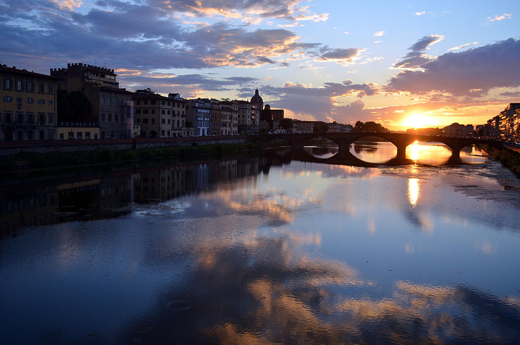 Sunset in Florence