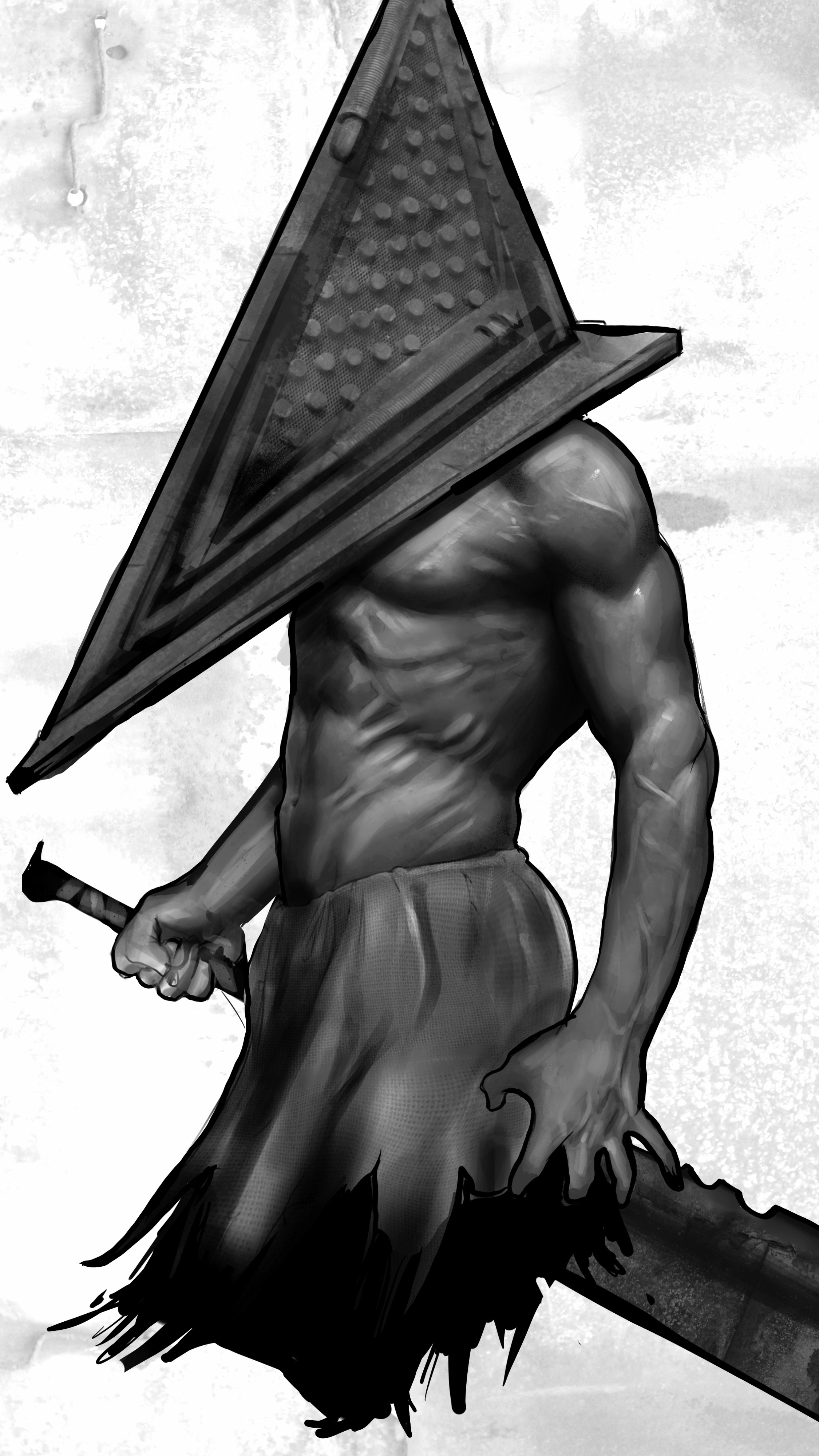 Pyramid Head Silver Pyramid Head by jacobady on DeviantArt