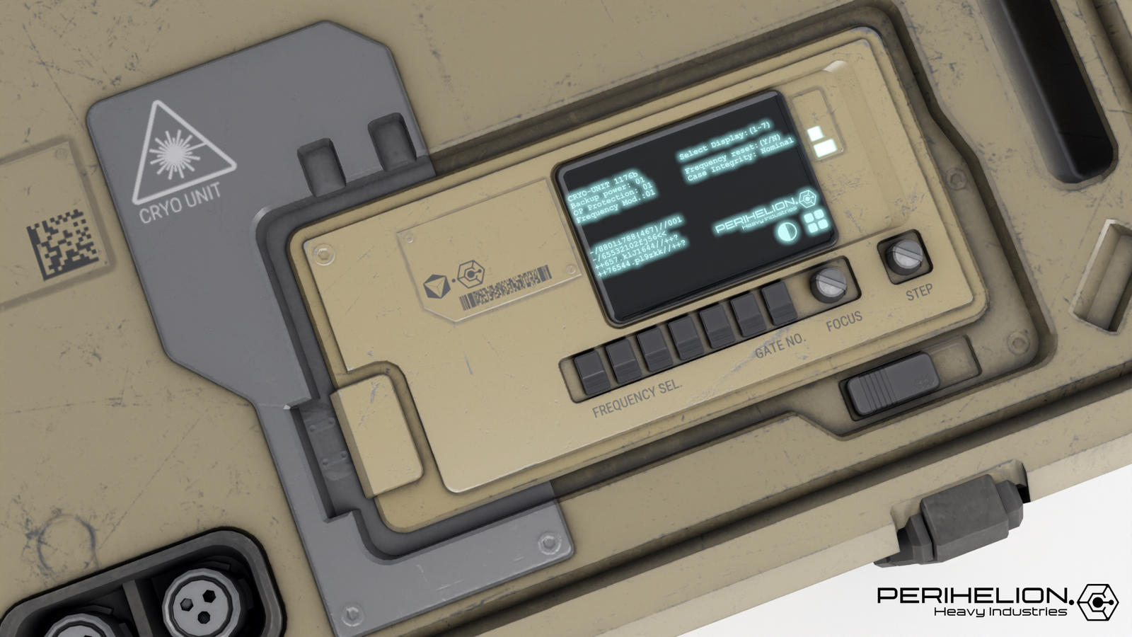 Crate Screen Sci Fi Tech Crate, Screen Detail by UniversalGibbon on DeviantArt