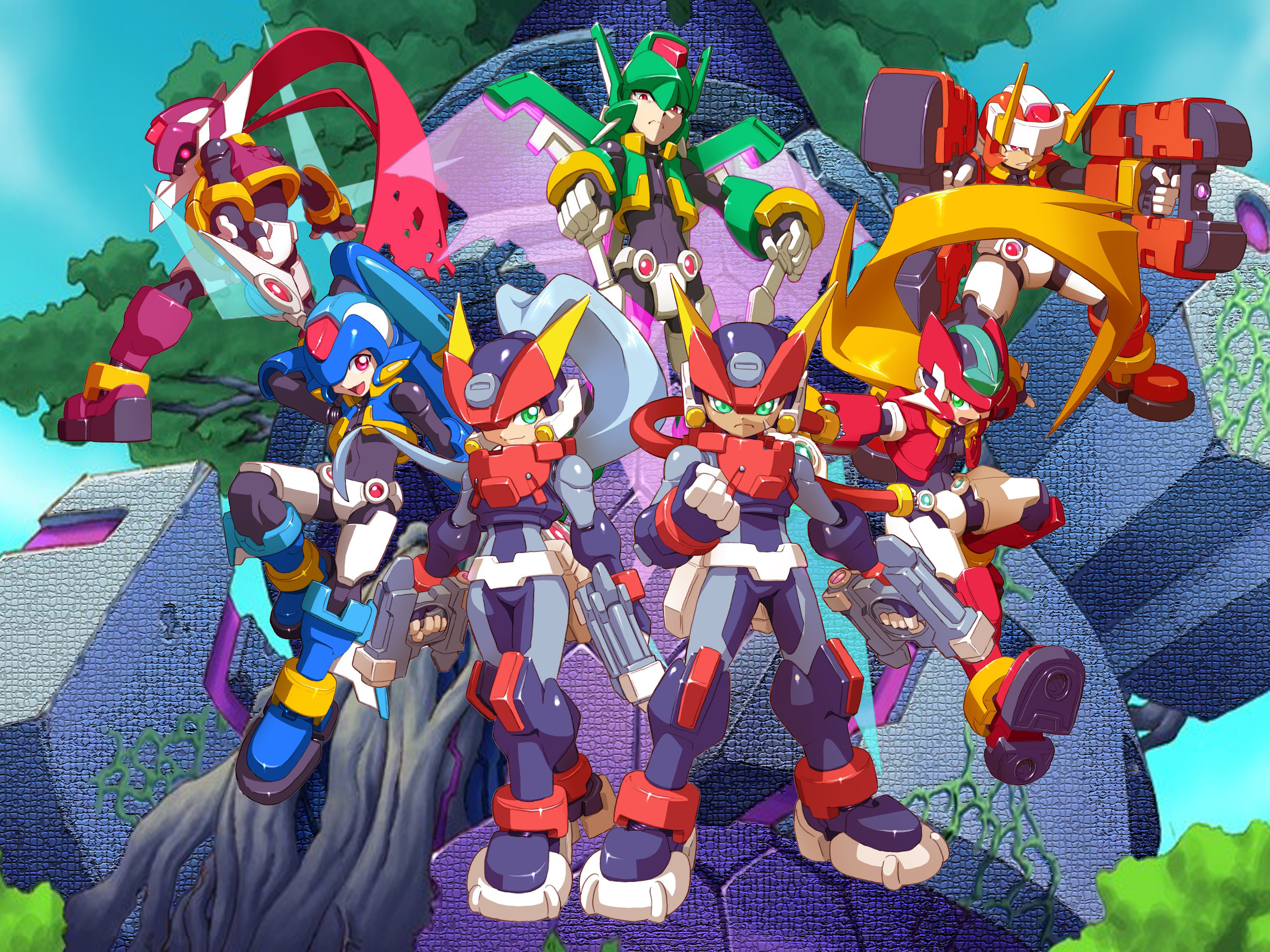 Megaman Zx Advent Models By Jinlee18 On Deviantart Megaman Zx Advent Models By Jinlee18 On Deviantart