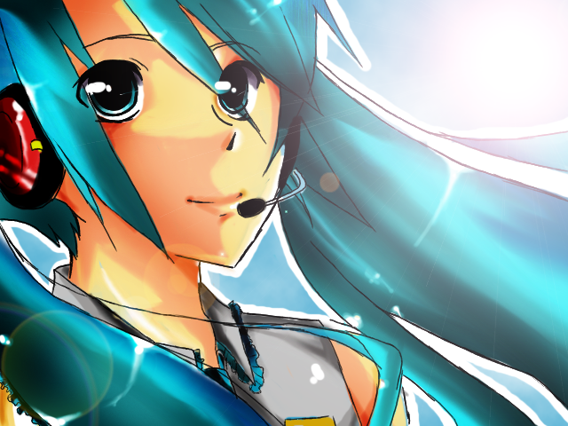 vocaloids- miku hatsune