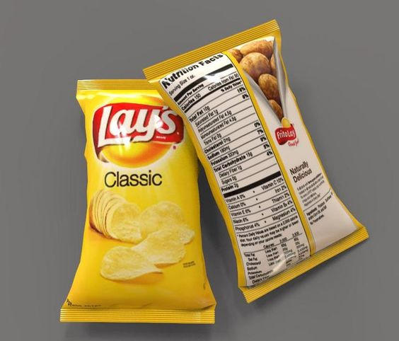 Chip Packetsa Chips Packets. 3D Model by karim20222 on DeviantArt
