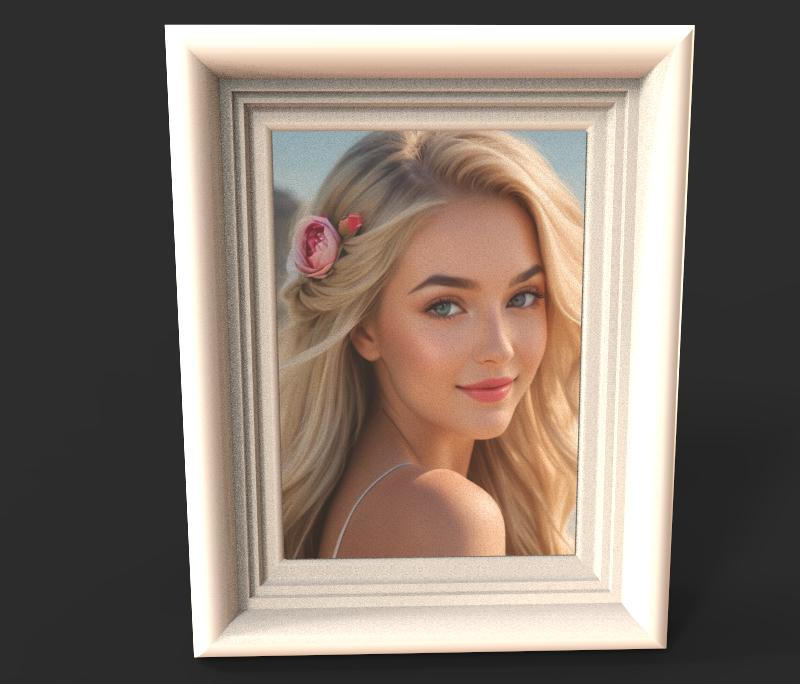 Photo Frame 3D Model by karim20222 on DeviantArt