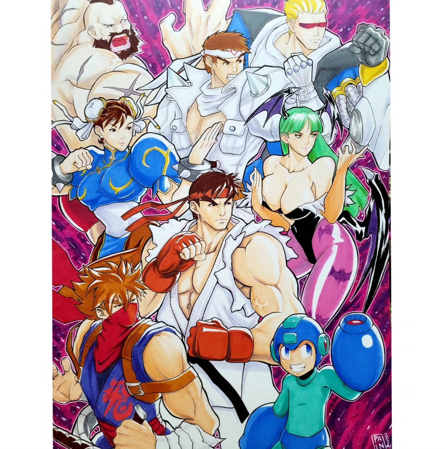 Capcom Control Panel Deviantart Team Capcom by PainArteV on DeviantArt