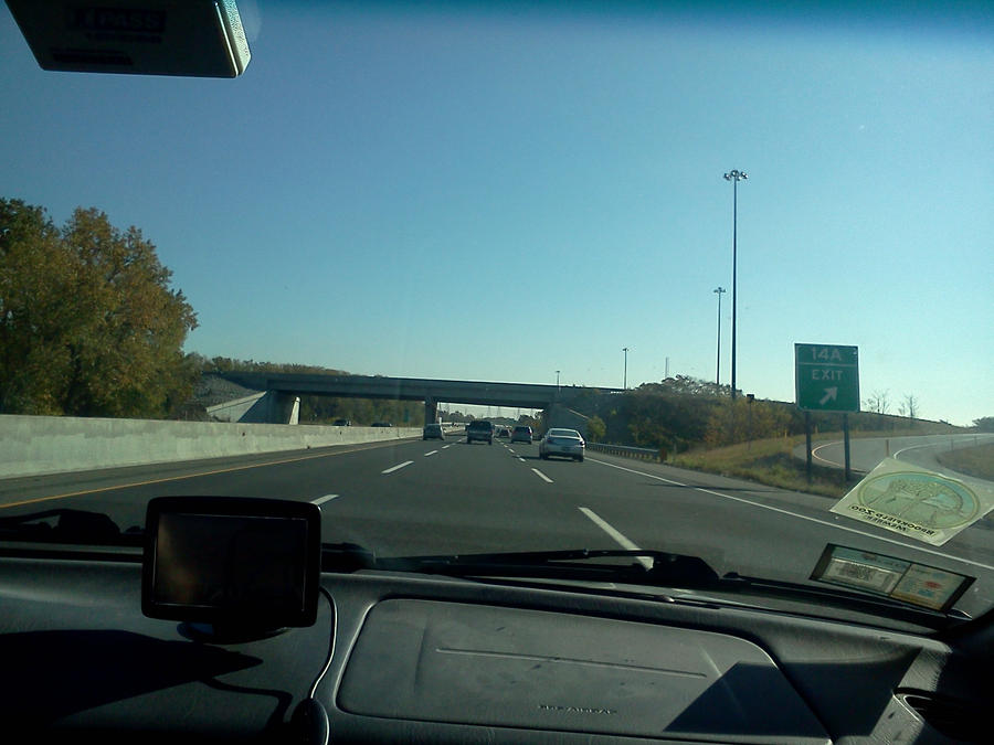 Exit 14A Gore Point Signage by DavesRoadPics on DeviantArt