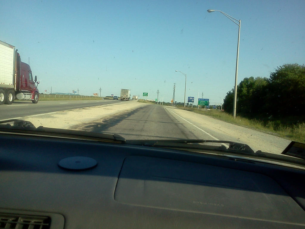 Exit 172 Gore Point Signage by DavesRoadPics on DeviantArt