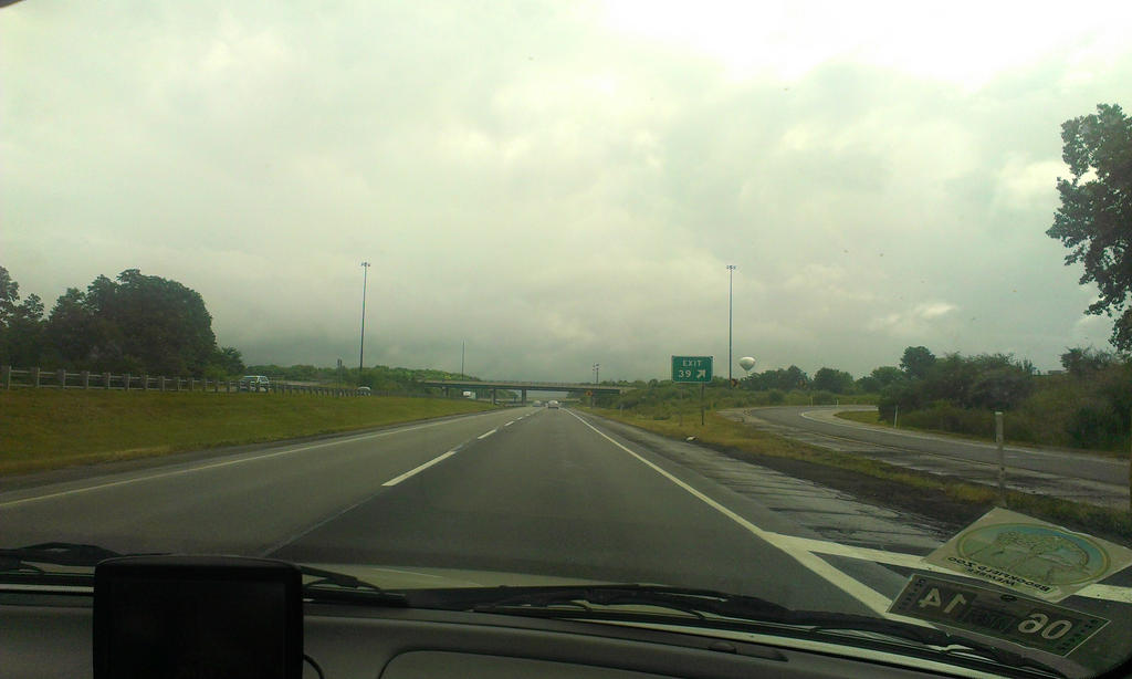 Exit 39 Gore Point Signage by DavesRoadPics on DeviantArt