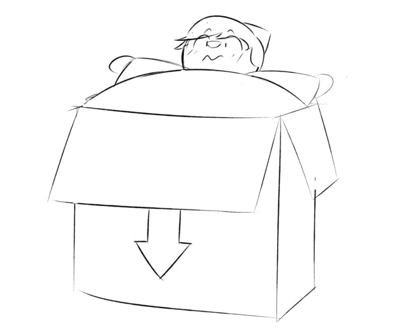 Stuck In Box stuck in a box by pinnacle221 on DeviantArt