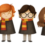 Ron, Harry and Hermione