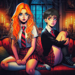 Raven and Remy cosplay as Tatu