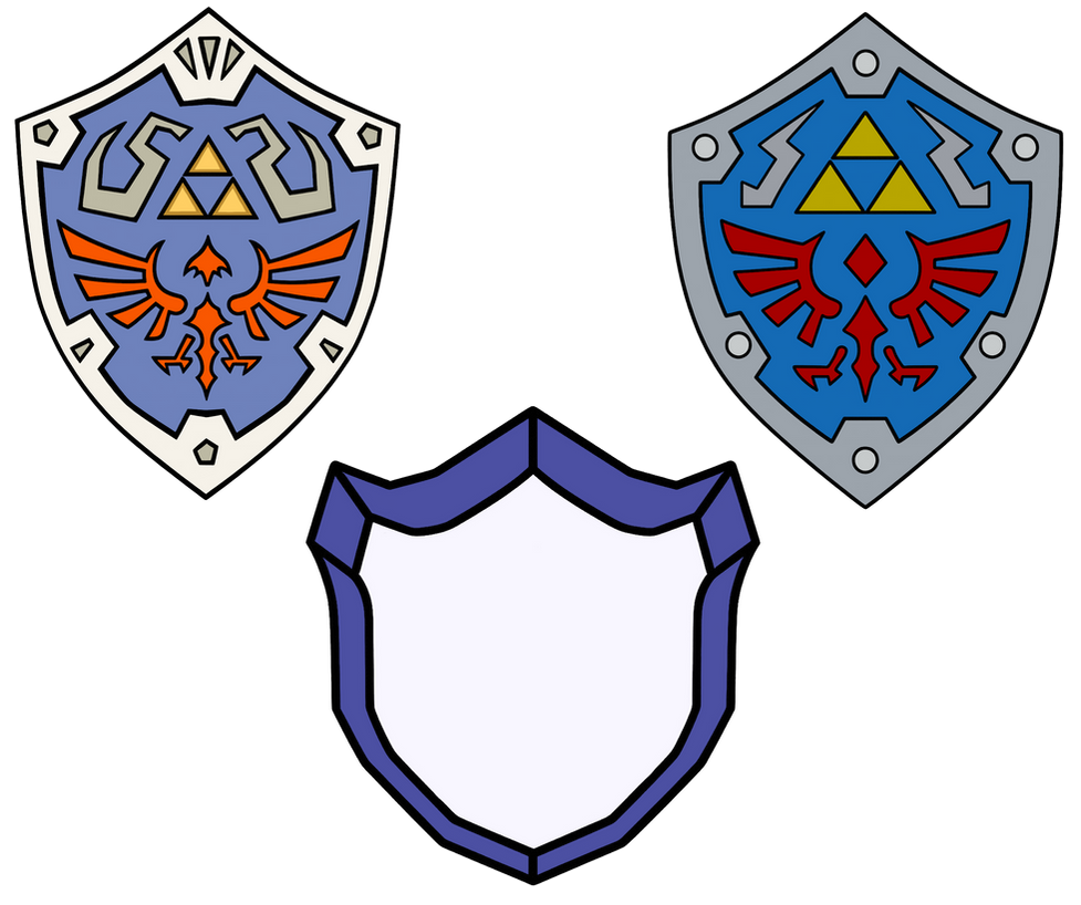 Shild Base Hylian and Mirror Shield Bases by LycanRaptor on DeviantArt