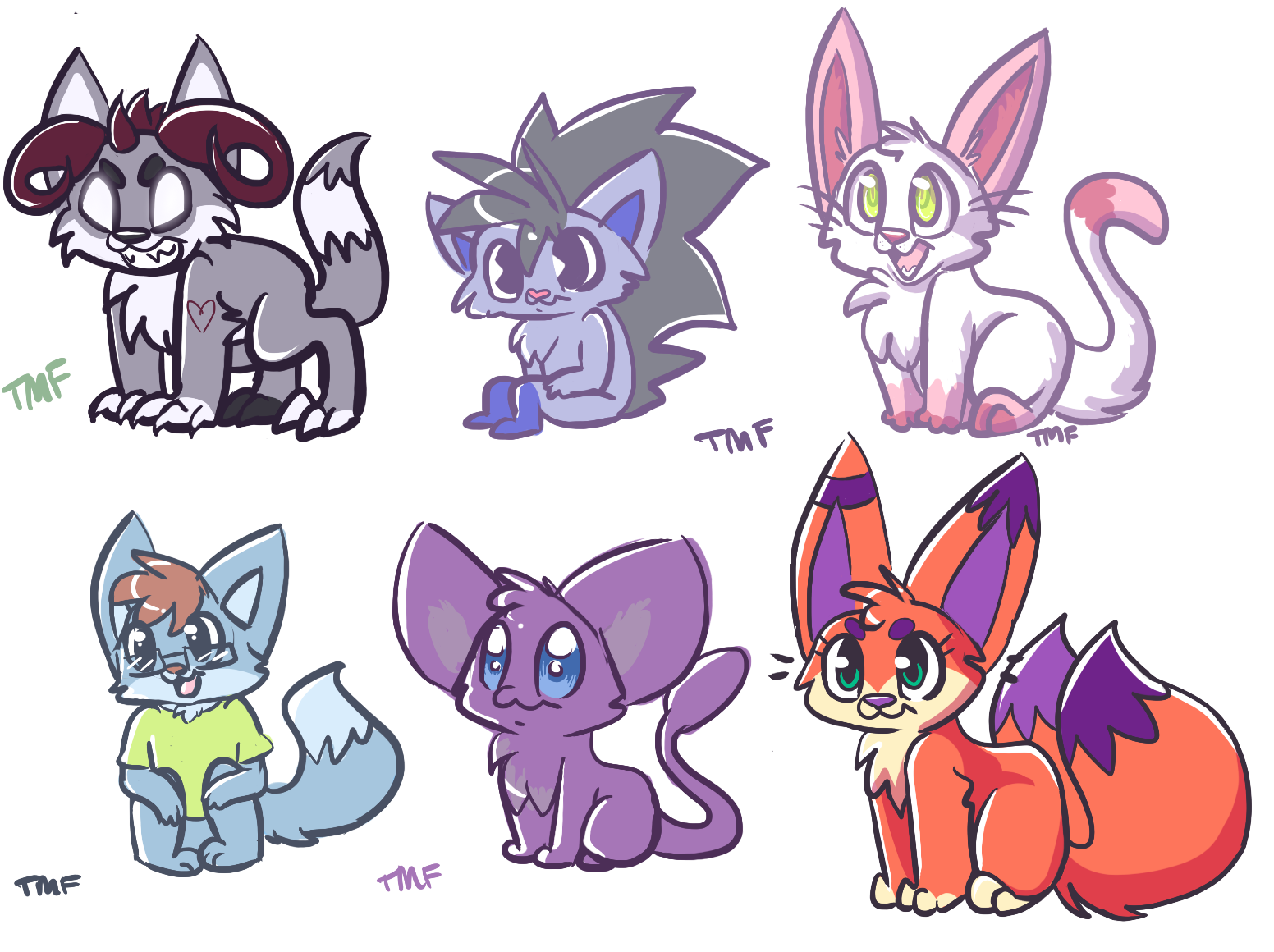 chibi examples by sproutlets on DeviantArt