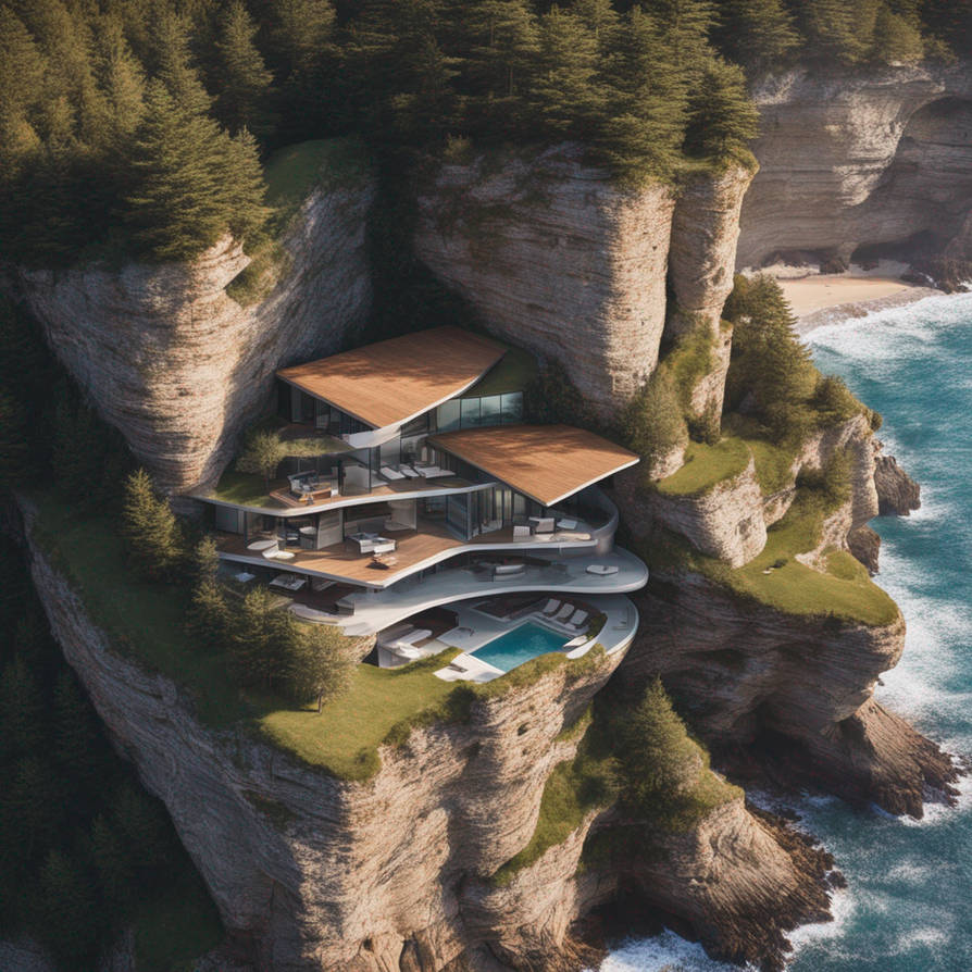 Dream Cliffside Living by Mandy44444 on DeviantArt