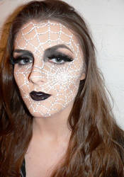 Spider Web Makeup