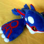 Kyogre Custom Plush