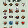 Emotiprawns Set 2