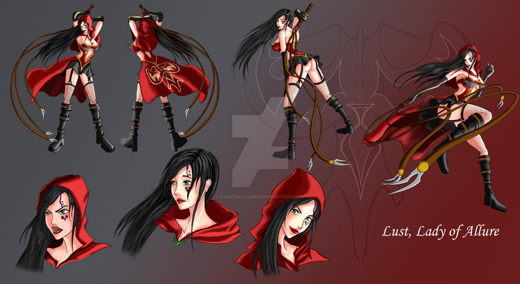 Seven Deadly Sins: Lust by dancemakabre on DeviantArt