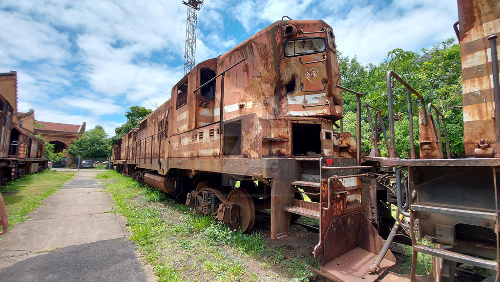 EMD GP18L number 7014 by RafaelJavaro on DeviantArt