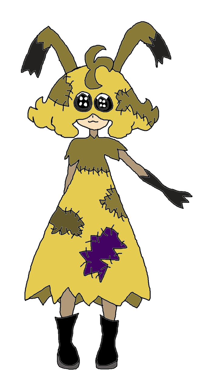 Deviantart Pokemon Conjoin Pokemon gijinka #778: Mimikyu (Formerly known as Acerola) by Pojoplays ...