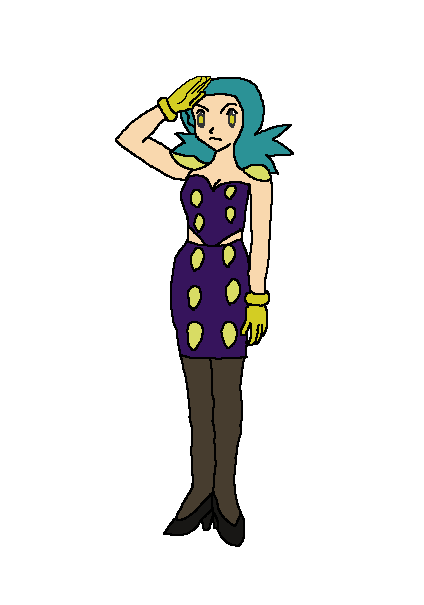 Deviantart Pokemon Conjoin Pokemon Gijinka #687: Malamar (Formerly known as officer Jenny by ...