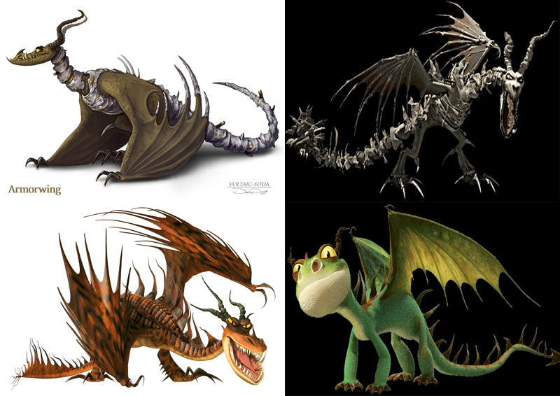 Dreamworks Dragons Species How To Train Your Dragon Dragon Species dreamworks-dragons-species-how-to-train-your-dragon-dragon-species
