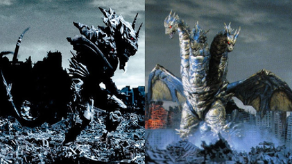 Monster X Kaizer Ghidorah by kingrexy Monster X Kaizer Ghidorah by kingrexy