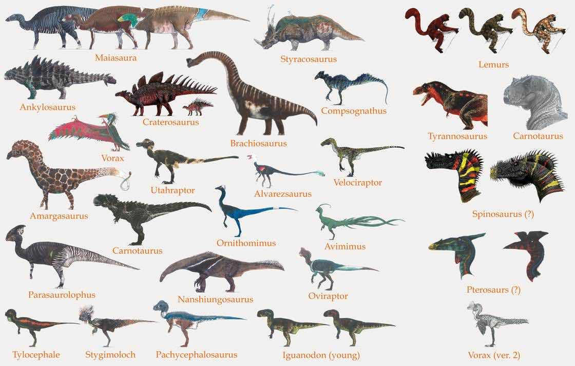 Disney Dinosaur all animals by kingrexy on DeviantArt