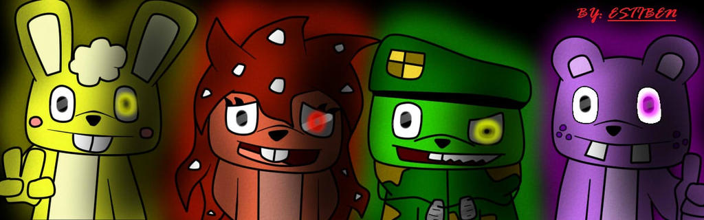 Happy Tree Friends Rival HAPPY TREE FRIENDS by GeorgeSabertooth on DeviantArt