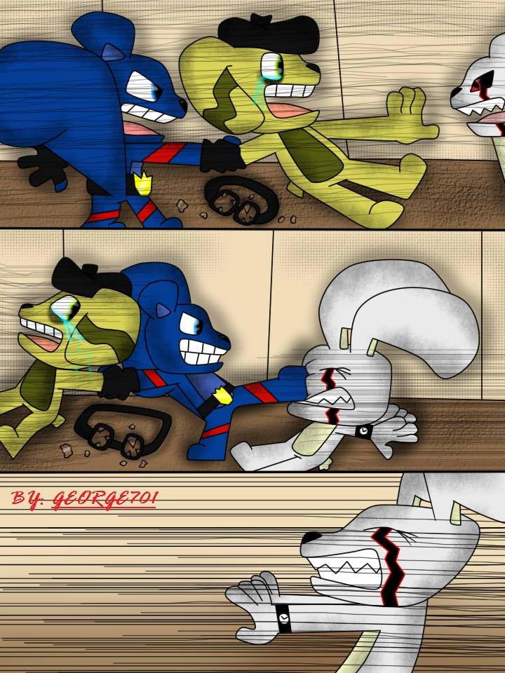 Brian Deviantart Fight Comic fight by GeorgeSabertooth on DeviantArt