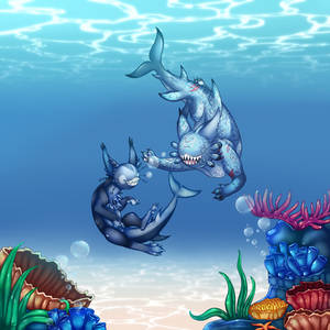 Jellocats Underwater