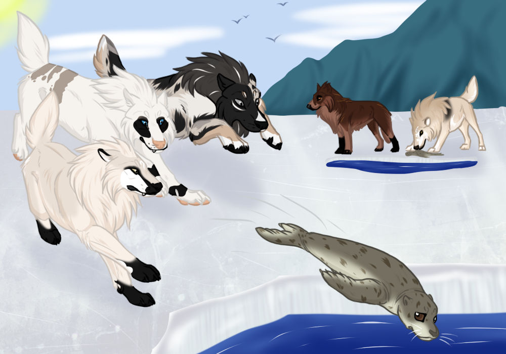 Collab Seal Hunt by Shiruberu on DeviantArt