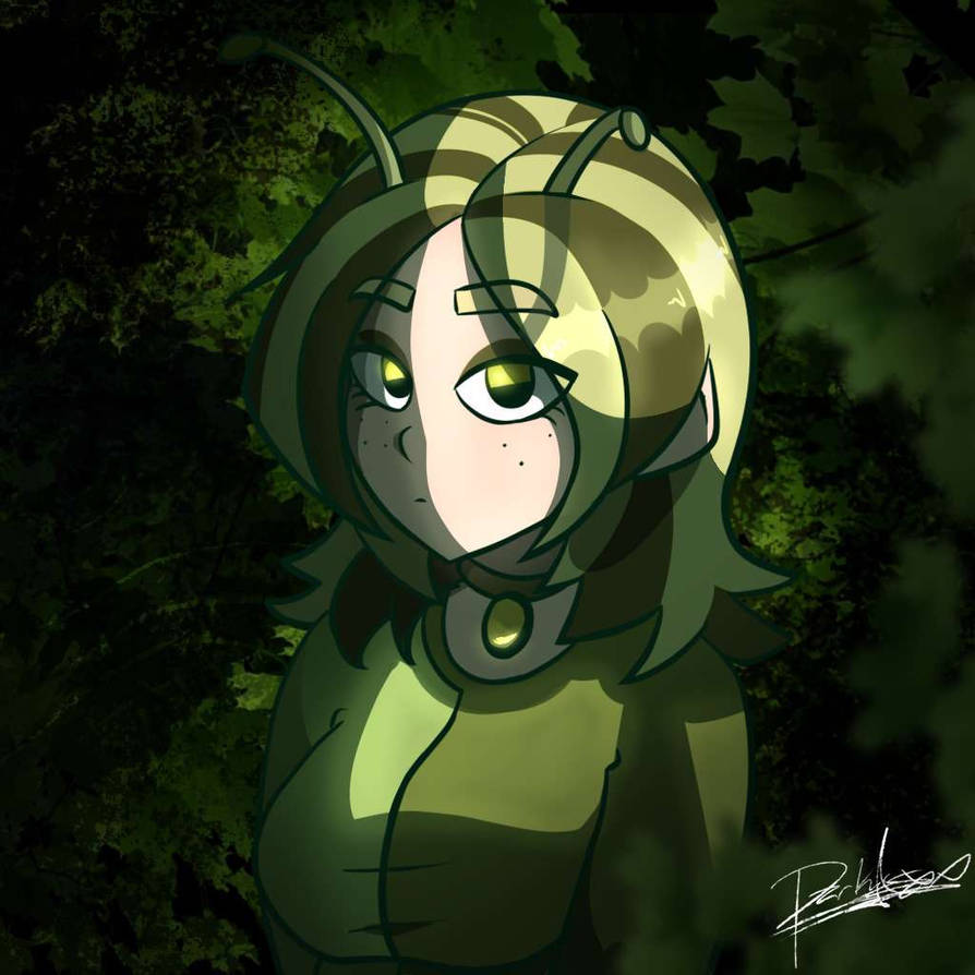 Insect Girl Commission by mrdzrknzz on DeviantArt