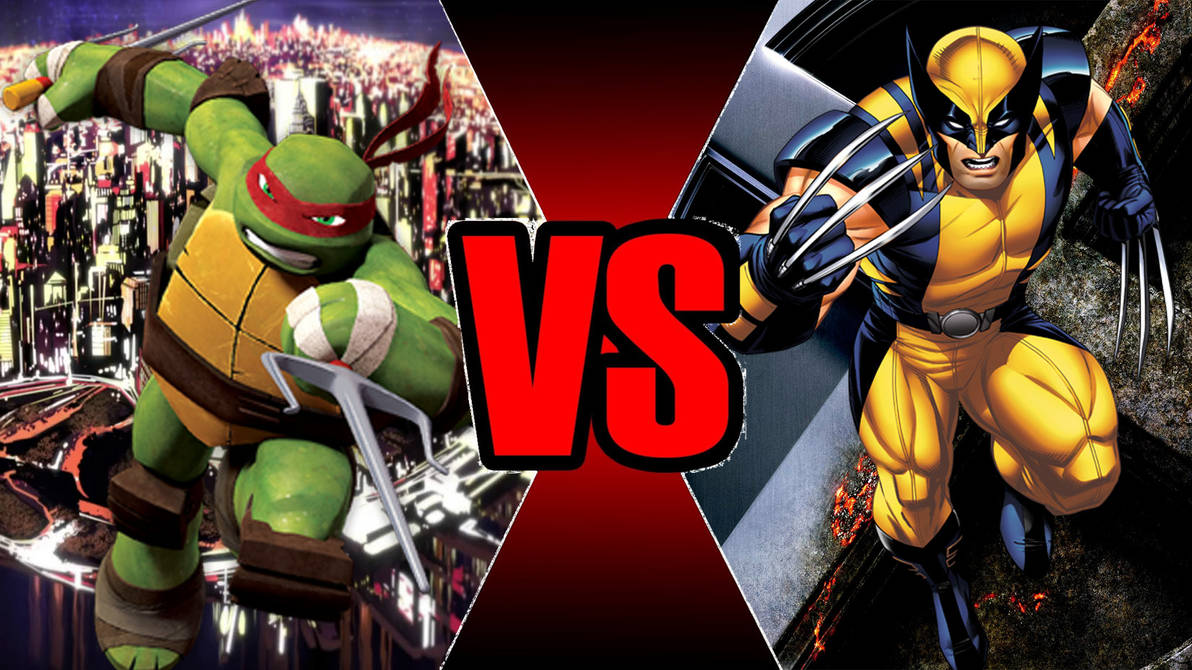 Wolverine Raphael Raphael vs Wolverine by ChaosServant12345 on DeviantArt