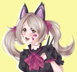 Black cat dva